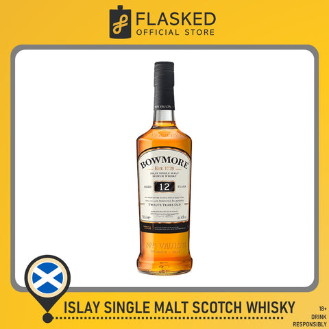 Bowmore 12 Year Old Single Malt Scotch Whisky 700mL