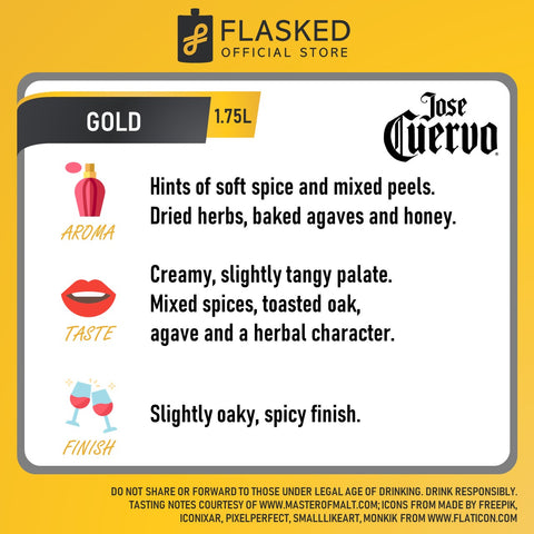 Jose Cuervo Gold Tequila 1.75L