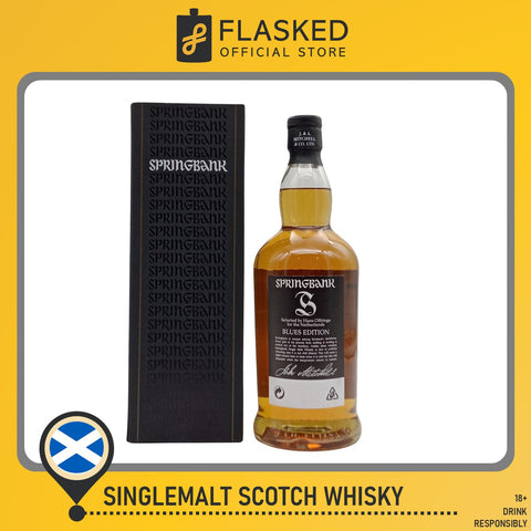 Springbank 12 Cask Strength Blues Edition - Hans Offringa for The Netherlands 700mL
