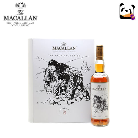 The Macallan Folio 3 - The Archival Series Single Malt Scotch Whisky 700mL