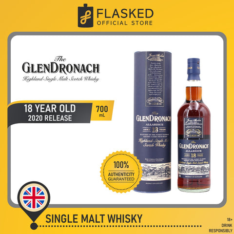 Glendronach 18 Year Old Allardice 2020 Release 700mL