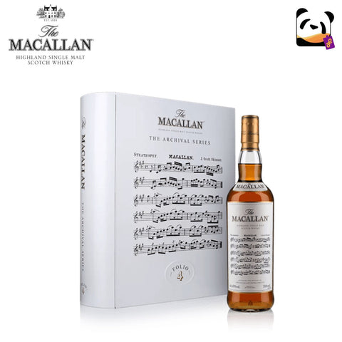 The Macallan Folio 4 - The Archival Series Single Malt Scotch Whisky 700mL