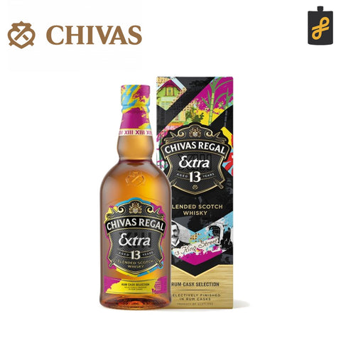 Chivas Regal Extra 13 Year Old Rum Cask Blended Scotch Whisky 1L
