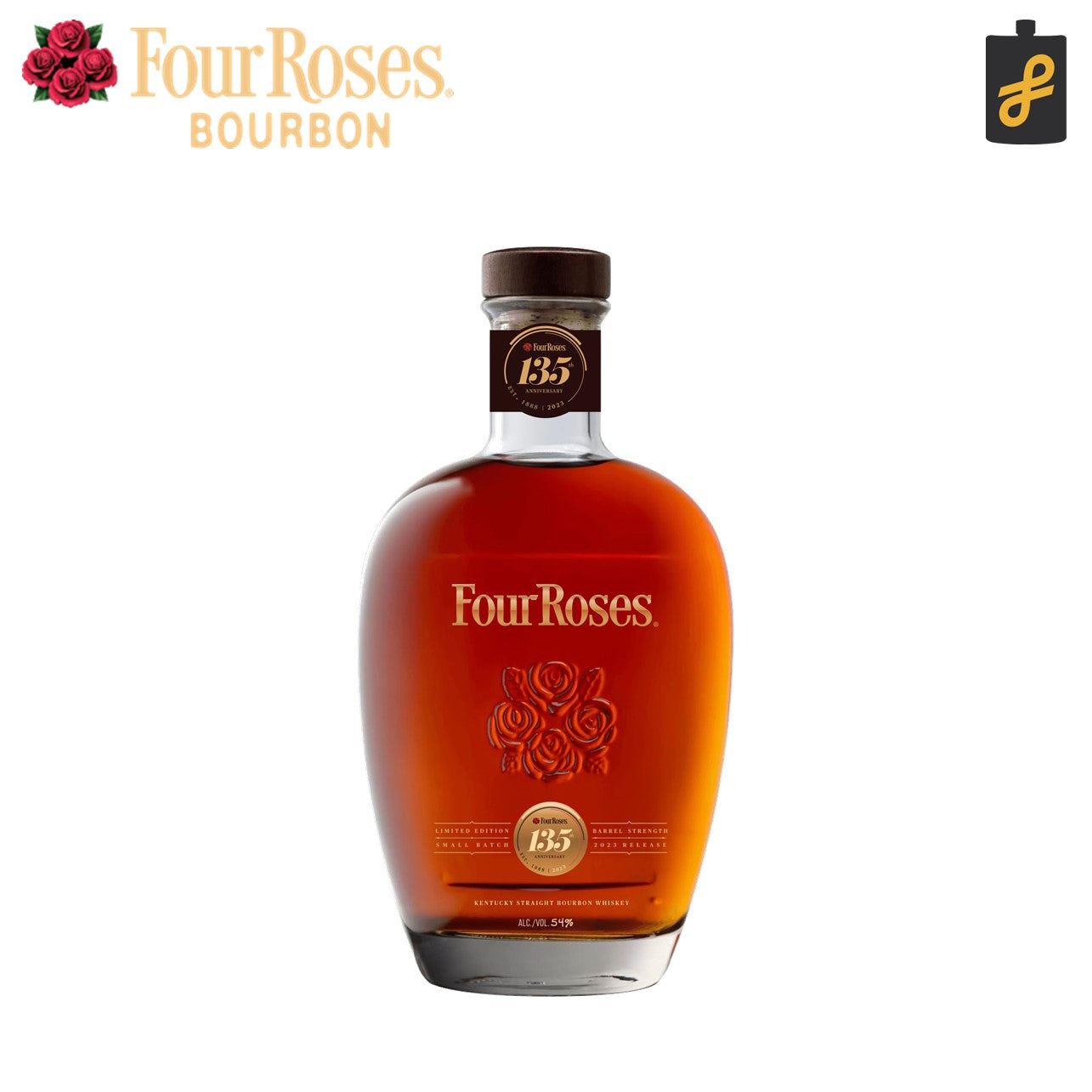 Four Roses 135th Anniversary Limited Edition Small Batch 700mL ...