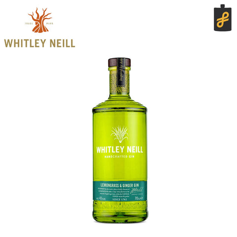 Whitley Neill Lemongrass & Ginger Flavored Gin 700mL