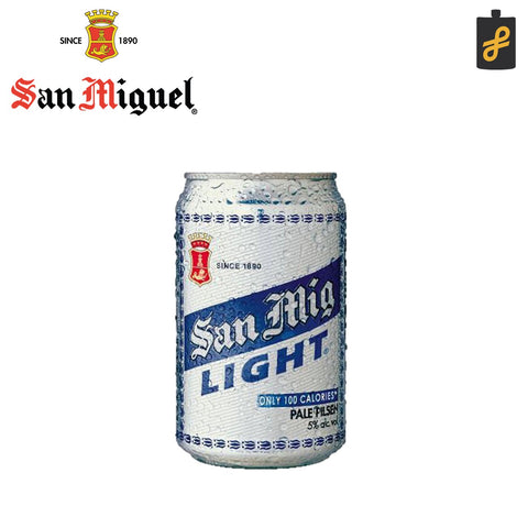 San Miguel Light Beer Can 330mL