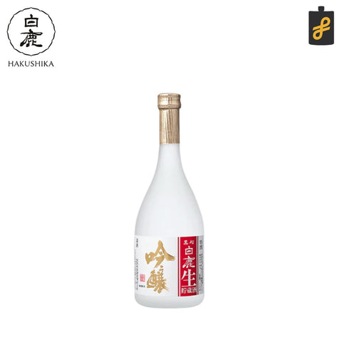 Hakushika Ginjo Namachozo Sake 720mL