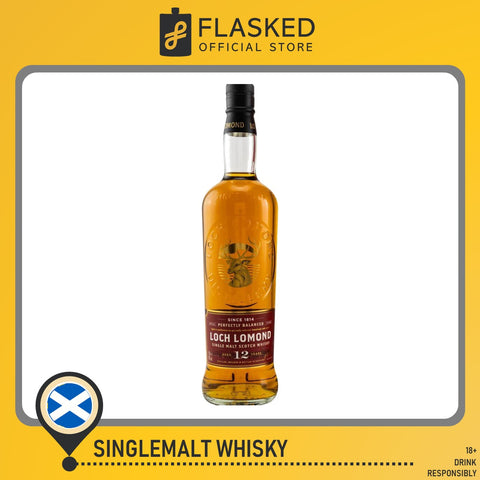 Loch Lomond 12 Year Old Single Malt Scotch Whisky 700mL