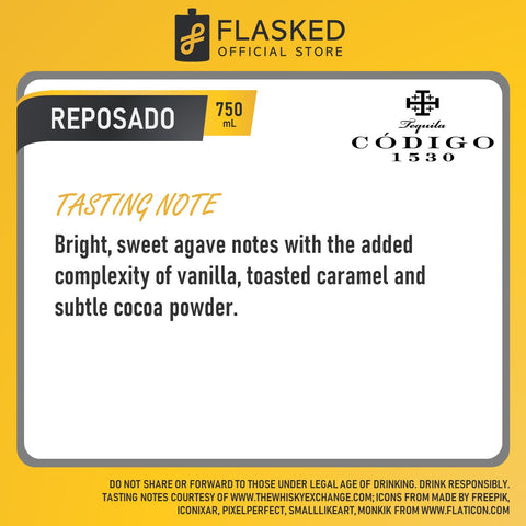 Codigo 1530 Reposado Tequila 750mL