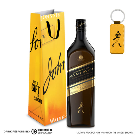 Johnnie Walker Double Black Label 1L w/ Free Gift Bag – Flasked Liquor Store