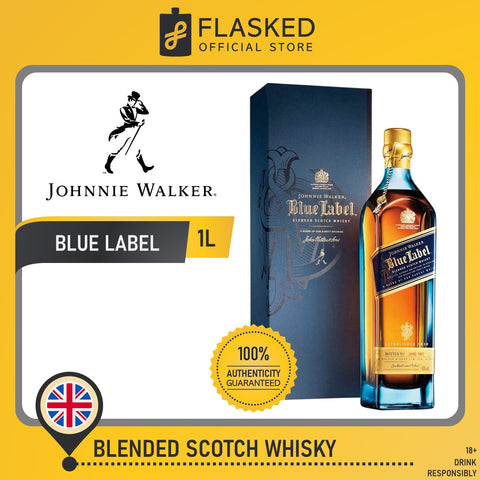 Johnnie Walker Blue Label Blended Scotch Whisky 1L