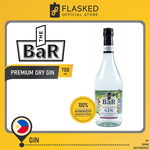 The Bar Premium Dry Gin 700ml