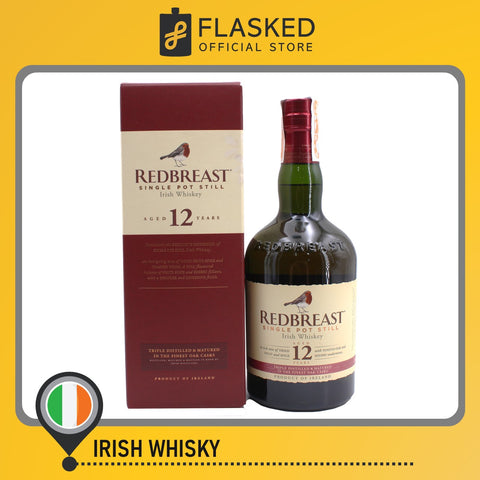 Redbreast 12 Year Old Single Pot Still Irish Whisky 700mL