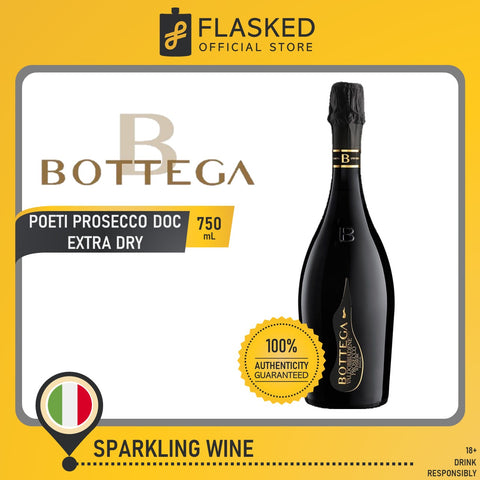 Bottega Poeti Prosecco DOC Extra Dry 750mL
