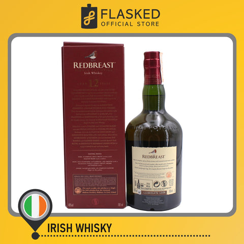 Redbreast 12 Year Old Single Pot Still Irish Whisky 700mL