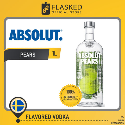 Absolut Pears Vodka 1L