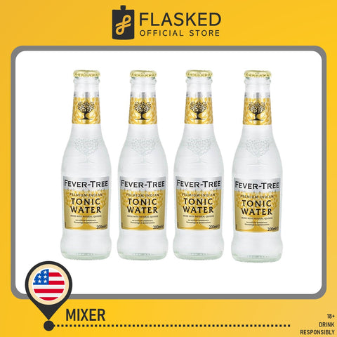 Fever Tree Indian Tonic Water 200mL 4 pack