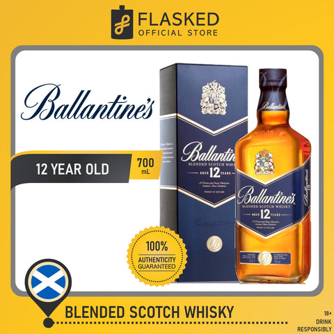 Ballantines 12 Year Old Blended Scotch Whisky 700mL