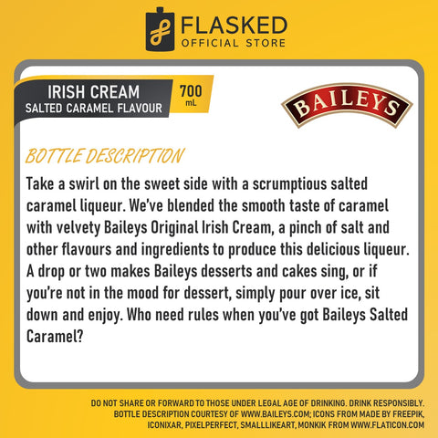 Bailey's Salted Caramel Liqueur 700ml Baileys