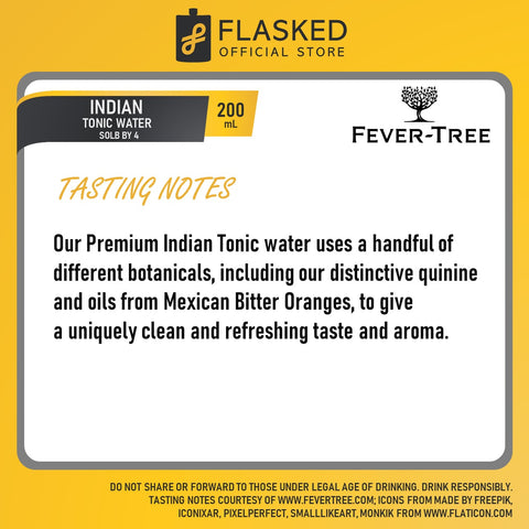 Fever Tree Indian Tonic Water 200mL 4 pack