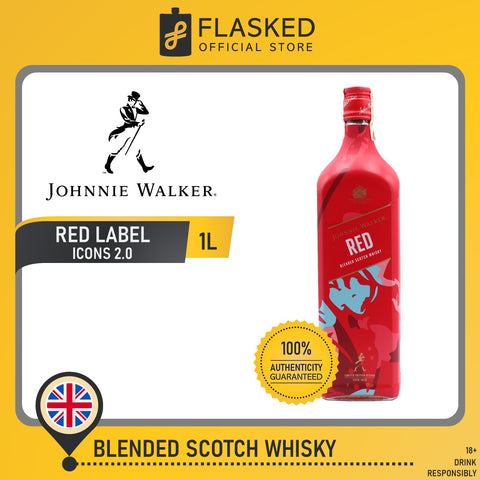 Johnnie Walker Red Label Icons 2.0 1L