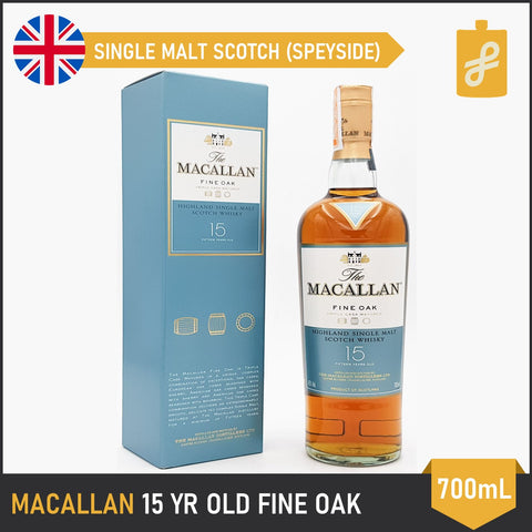 The Macallan 15 Year Old Triple Cask Fine Oak 700mL