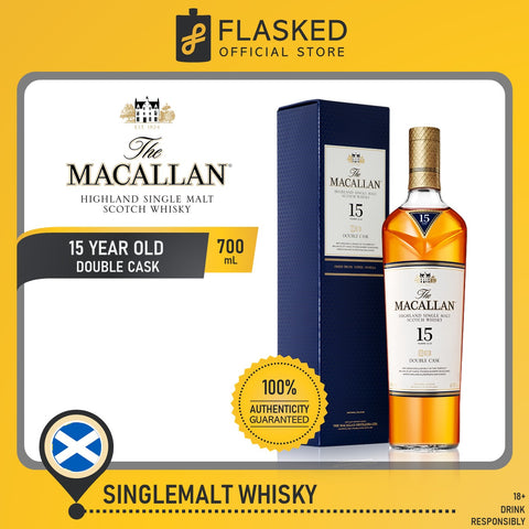 The Macallan Double Cask Highland 15 Year Old 700mL Single Malt Scotch Whisky
