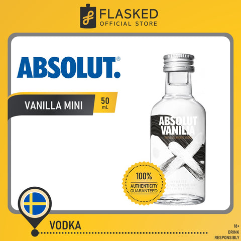 Absolut Vanilla Vodka Mini 50mL