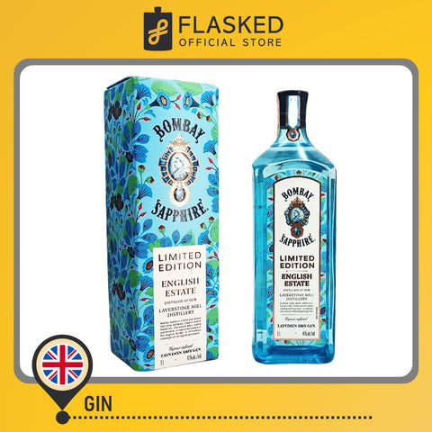 Bombay Sapphire English Estate Limited Edition 1L London Dry Gin