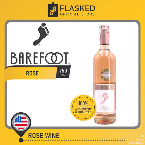 Barefoot Rose California Wine 750mL