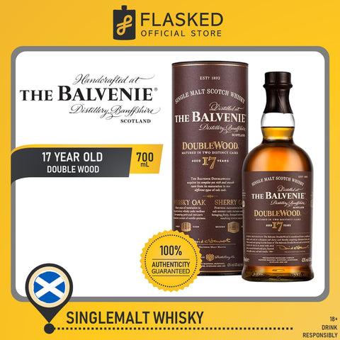 The Balvenie Double Wood 17 Year Old Scotch Whisky 700ml