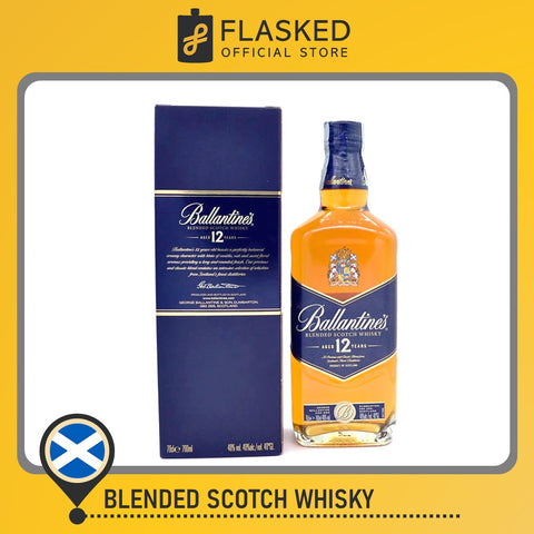 Ballantines 12 Year Old Blended Scotch Whisky 700mL