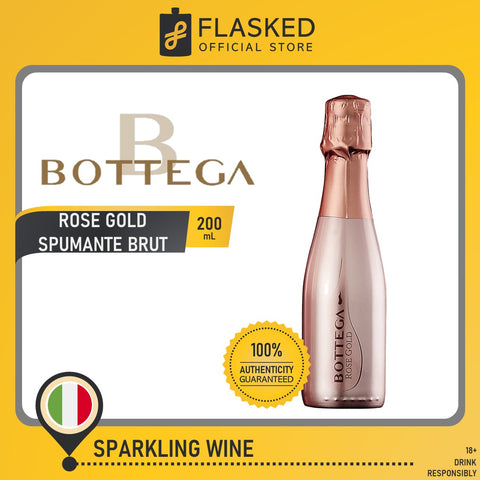 Bottega Rose Gold Spumante Brut Rose 200mL