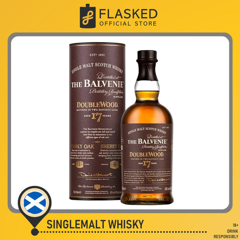 The Balvenie Double Wood 17 Year Old Scotch Whisky 700ml