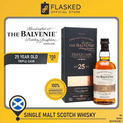 Balvenie 25 Year Old Triple Cask Single Malt Scotch Whisky 700mL