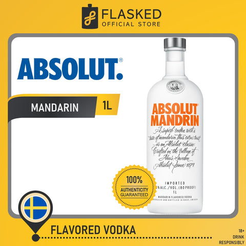 Absolut Mandrin Vodka 1L