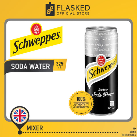 Schweppes Soda Water 325mL