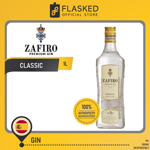 Zafiro Classic Premium Gin 1L