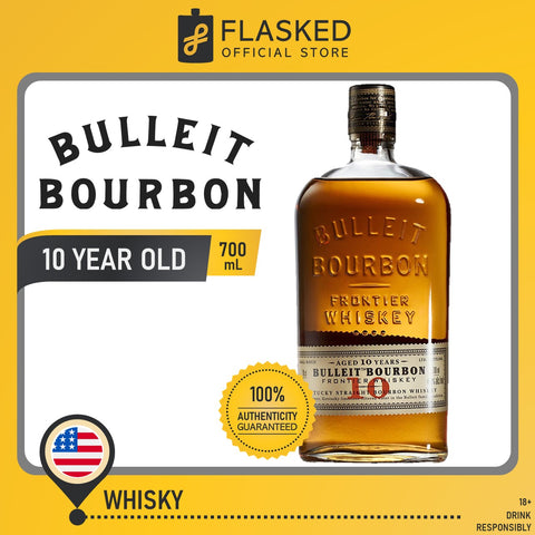 Bulleit Bourbon 10 Year Old Whiskey 700mL