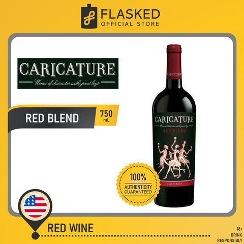 Caricature Red Blend California Red Wine 750mL