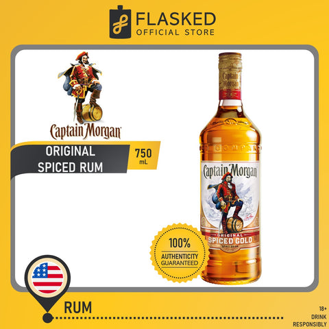 Captain Morgan Original Spiced Gold Rum 750mL