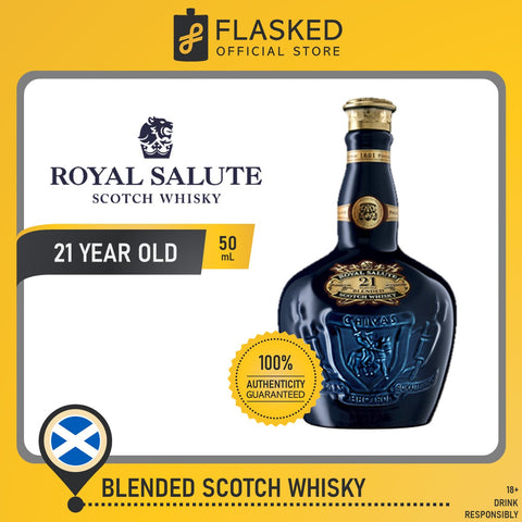 Royal Salute Blended Scotch Whisky 21 Year Old Mini 50mL