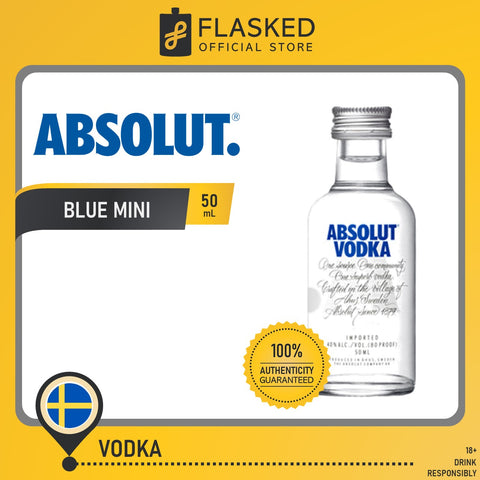 Absolut Blue Mini 50mL