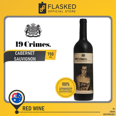 19 Crimes Cabernet Sauvignon Red Wine 750ml
