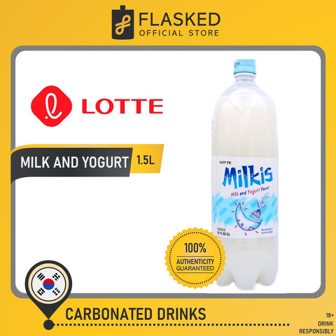 Lotte- Milkis - Milk and Yogurt Flavor 1.5L
