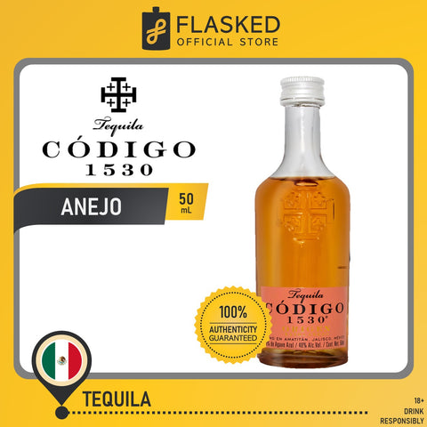 Codigo 1530 Anejo Tequila Mini 50mL