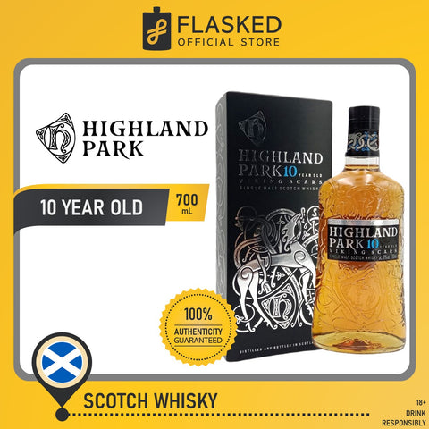 Highland Park 10 Year Old Single Malt Scotch Whisky 700mL