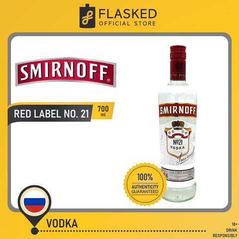 Smirnoff Red Vodka 700mL