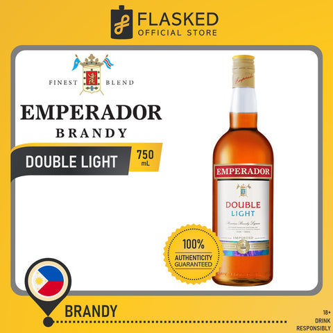 Emperador Double Light Brandy 750mL
