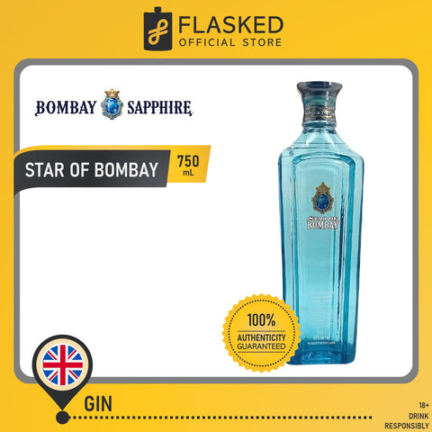 Star of Bombay London Dry Gin 750mL Sapphire